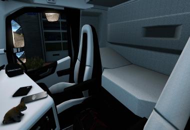White Interior for Volvo FH 2012 1.36.x