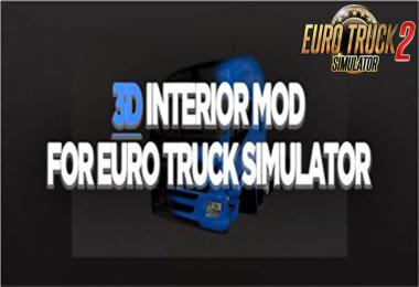 3D Interior Mod for ETS2 beta
