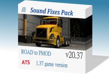 [ATS] Sound Fixes Pack v20.37.2 1.38 OB
