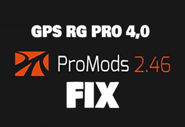 GPS RG PRO v4.0 Promods FIX v2.46