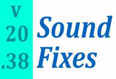 Sound Fixes Pack 1.38 v20.38.1