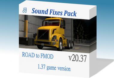 Sound Fixes Pack v20.37 ETS2 1.37