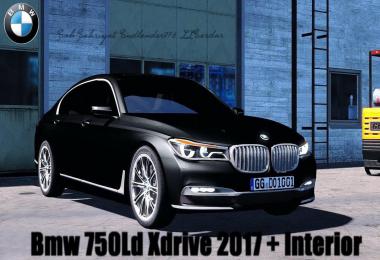 [ATS] BMW 750Ld Xdrive 2017 + Interior v1.2 by BurakTuna24