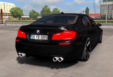 BMW M5 F10 + Interior v1.1 by Buraktuna24 1.37.x