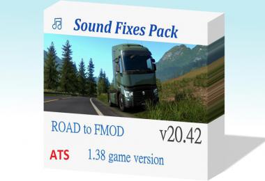 [ATS] Sound Fixes Pack v20.42 1.38.x