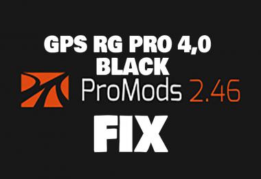 GPS RG PRO v4.0 BLACK Promods v2.46 FIX