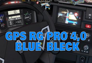 GPS RG PRO BLUE BLACK v4.0
