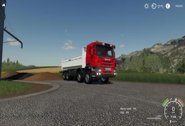 Scania 8x4 Tipper v2.0.2.0