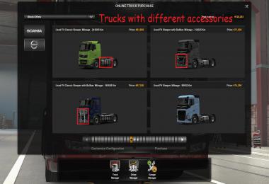 Used Truck Dealer with Trucks in Quickjob v1.1