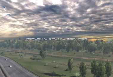 Realistic Brutal Weather v2.5 ATS 1.38
