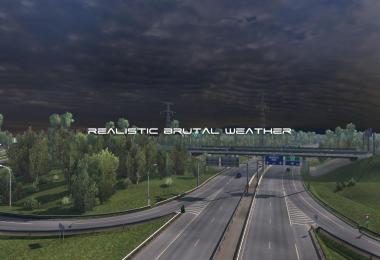 Realistic Brutal Weather V5.4 ETS2 1.38