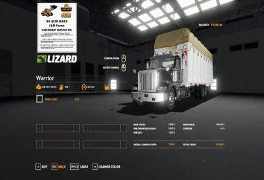 Round cotton module truck v1.0