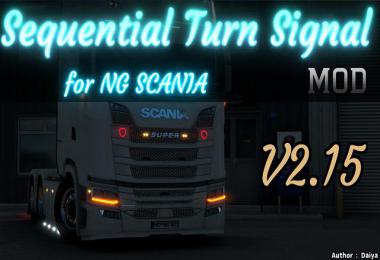 Sequential Turn Signal mod for Next gen Scania v2.15