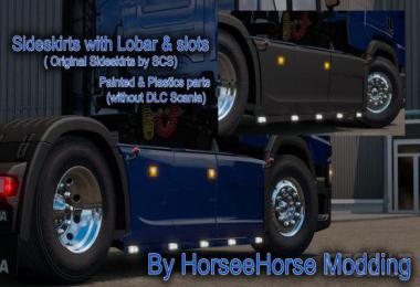 Sideskirts with Lobar for Scania NG v1.0