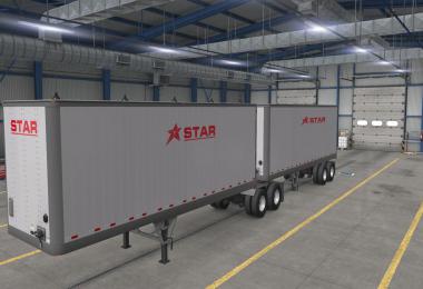 Star Transport Inc. SCS Box Trailer Skin Package v1.0