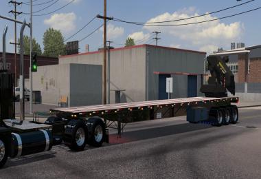 Transcraft tl2000 trailer with crane 1.38 
