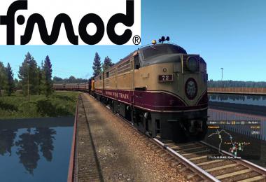 American Improved Trains in ETS2 v3.5 for 1.38.x