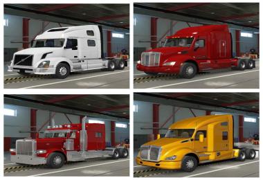 ATS trucks for ETS2 1.38