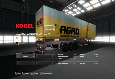iAgro Kogel Autoloader Trailer v1.0