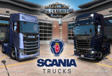 SCANIA Trucks Mod v4.0 by Frkn64
