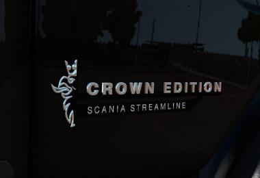 Crown Edition badge for Scania RS by RJL v1.1