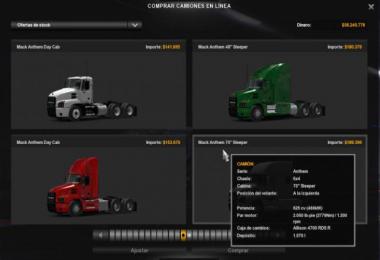 625 HP Engines for all Trucks [SP & SP] 1.38.x