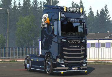 Changeable metalic skin for Scania S Hight v1.0