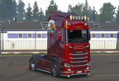 Changeable metalic skin for Scania S Hight v1.0