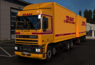 DHL skin for DAF 95 by XBS by kRipt REWORKED v1.2