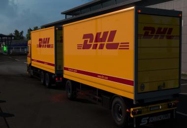 DHL skin for DAF 95 by XBS by kRipt REWORKED v1.2