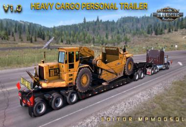 Heavy Cargo Personal Trailer Mod For ATS Multiplayer v1.0
