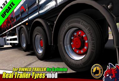 Real Trailer Tyres Mod v1.6 1.38