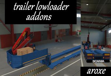 Addons trailer lowloader 1.39