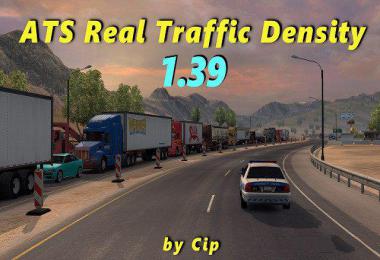 ATS Real Traffic Density by Cip 1.39.c