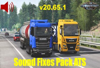 [ATS] Sound Fixes Pack v20.65.1 1.39