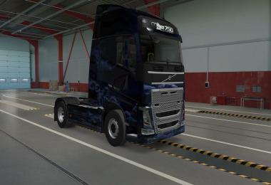 Dark Holo skin for the Volvo FH 1.39