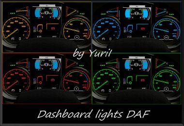 Dashboard Lights DAF v1.1