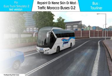 El Moh Gamer - Traffic - Morocco Buses V0.2 - ETS2 1.39