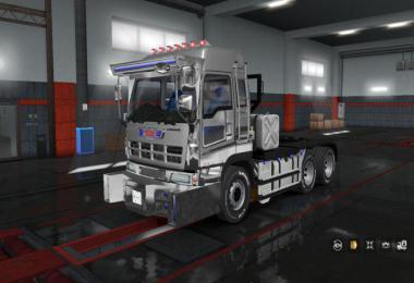 Isuzu New Giga Truck + Interior v1.0