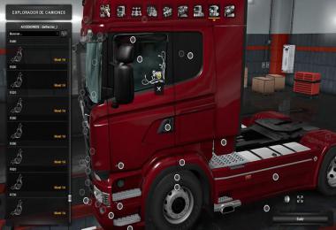 Low deck improved chassis for RJL's Scania R&S, R4, P4, P&G v1.5