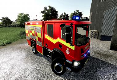 SCANIA UK FIRE ENGINE v1.0