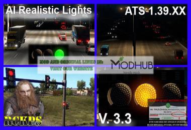 AI Realistic lights v3.3 For ATS 1.39.x