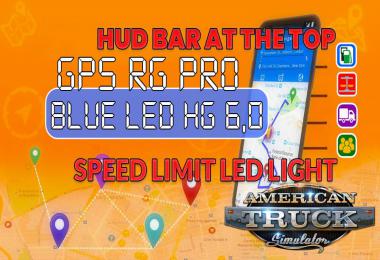 GPS RG PRO BLUE LED HG v6.0