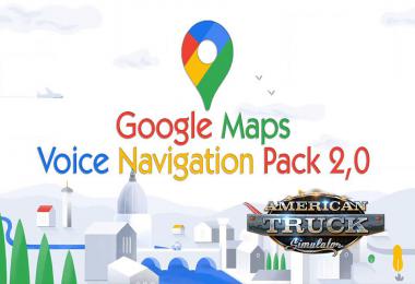 [ATS] Google Maps Voice Navigation Pack v2.0