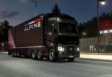 Alpine F1 Pre-Season Style Trailers v1.0