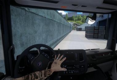 Animated Hands Mod For All Trucks 1.39