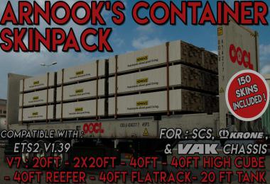 Arnook's SCS Containers Skin Project V7 - 1.39.x