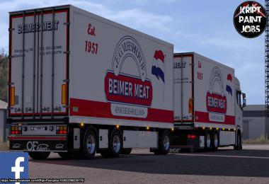BEIMER MEAT Skin For Scania S v1.0