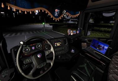 Dark Interior Scania S/R 2016 Pack v1.0