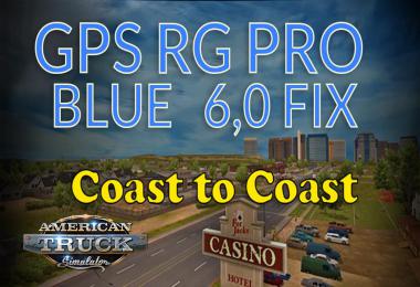 GPS RG PRO BLUE FIX Coast to Coast v6.0